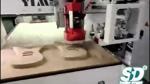 Circular ATC with 8 tools autochanging, cnc wood router for Guitar/Sound box/Furniture 速雕斗笠