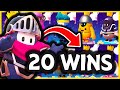 20 WINS IN 20 DIFFERENT OUTFITS IN FALL GUYS! (Season 3)