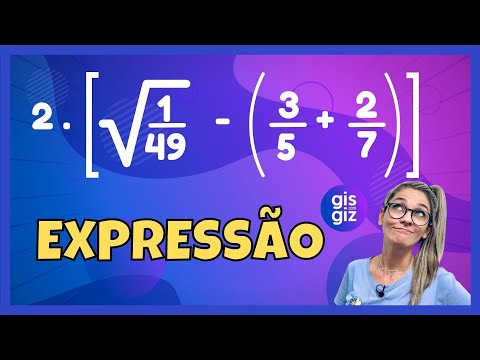 EXPRESSÕES NUMÉRICAS com FRAÇÕES \Prof. Gis/ 