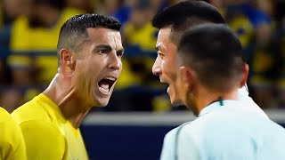 What Cristiano Ronaldo dared to shout at the referee!