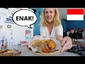 Eating JAVANESE WARUNG FOOD [Makan Pecel]