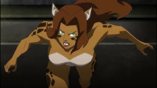 Cheetah - All Fight Scenes | Wonder Woman: Bloodlines (DCAMU)