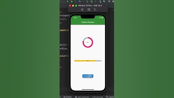 Percentage Indicator | Circular & Linear Progress #shorts #flutter