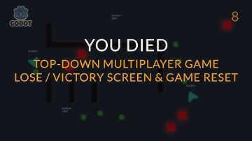 How To Make A Dedicated Server Multiplayer Game in Godot | Reset Game
