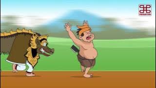 Funny Animation, Galungan and Barong Bangkung