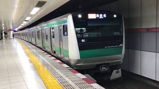 【JR車の特急】E233系7000番台宮ハエ111編成 特急海老名行き 大和駅発車