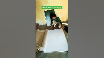 online class setup || new whit board|| online class studio  setup || online class lightings setup