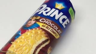 Prince de LU (Biscuits Chocolat au Blé Complet) Unboxing