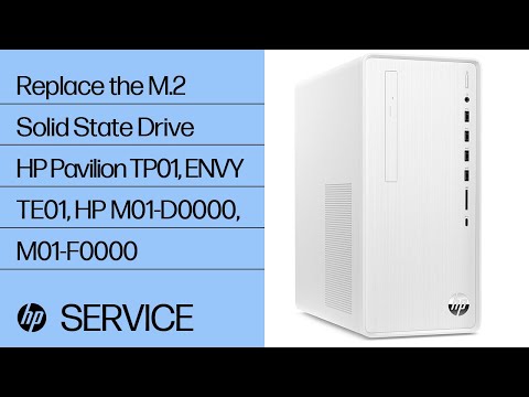 Replace the M.2 Solid State Drive | HP Pavilion TP01, ENVY TE01, HP M01-D0000, M01-F0000 | HP