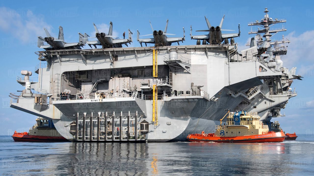 Inside US $13 Billion Nuclear Aircraft Carrier Kitchen