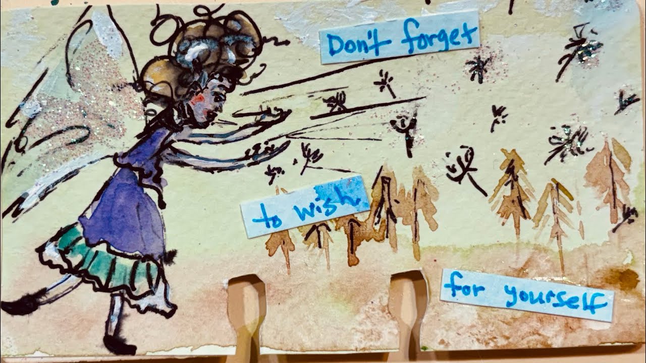 Не забудьте загадать себе желание: Художественный дневник (подсказки в виде сердечек на склоне хо...