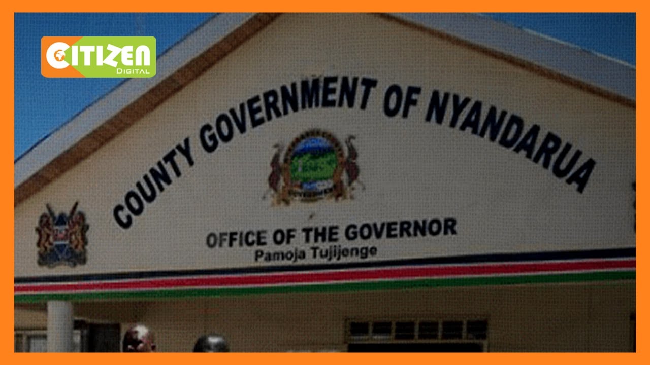 Chaos as MCAs clash at the Nyandarua County Assembly - YouTube