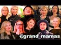 Как одеваются российские модницы 40+, 50+, 60+ Черно-белые аутфиты  GrandMama Санкт-Петербург 2020