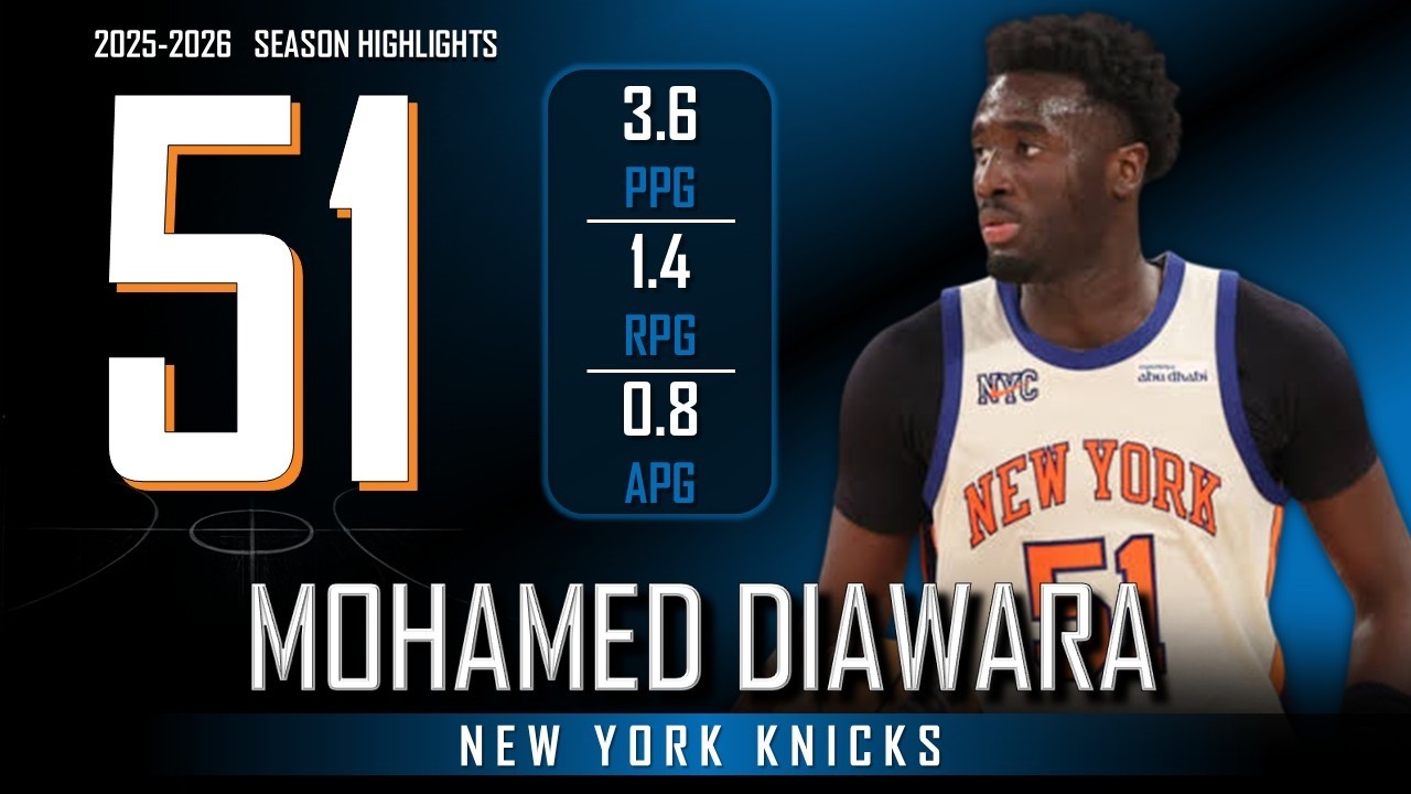 Mohamed Diawara || 2025-2026 New York Knicks Highlights