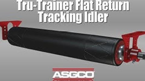 ASGCO® Tru-Trainer® Flat Return Idler Installation