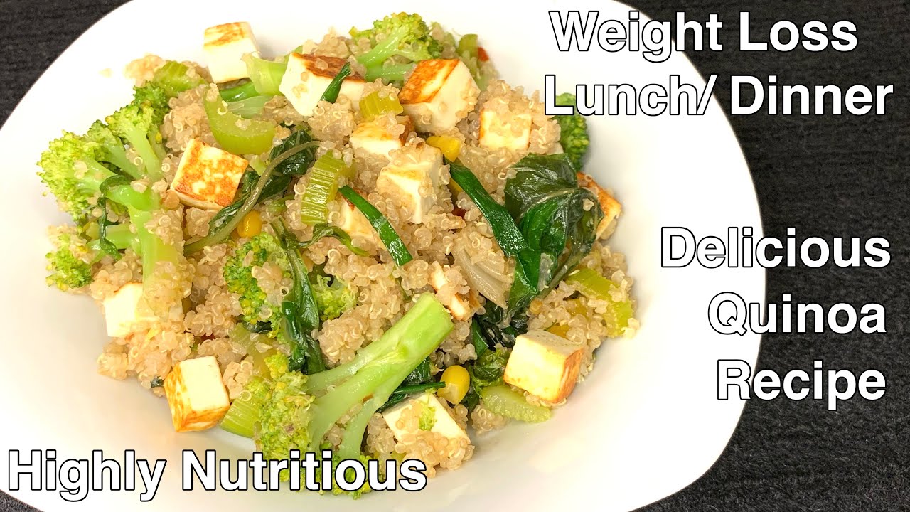 Quinoa Recipes Quick High Protein Weight Loss Recipes Thyroid/ PCOS