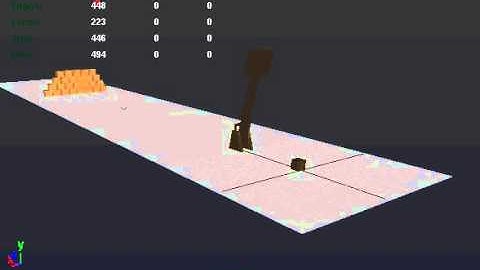 Active / Passive Bodies: Hinge & Spring Constraints (Catapult)