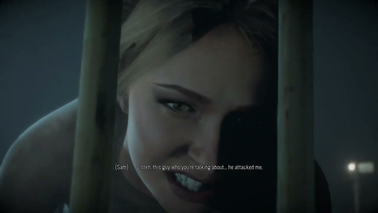 [Until Dawn™] Mike finding Sam dialogue after finding all of Mystery Man's clues