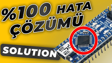 [ÇÖZÜM %100 ] ARDUİNO NANO YÜKLEME HATASI stk500_getsync():