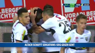 Altach Schafft Sensations-Sieg Gegen Gent