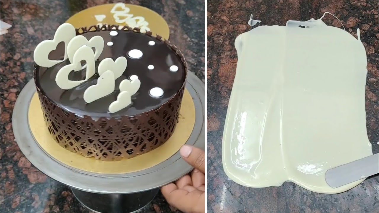 Beautiful Chocolate Counter Cake Design Idea 2026 | 1 Kg Chocolate Cake Design 