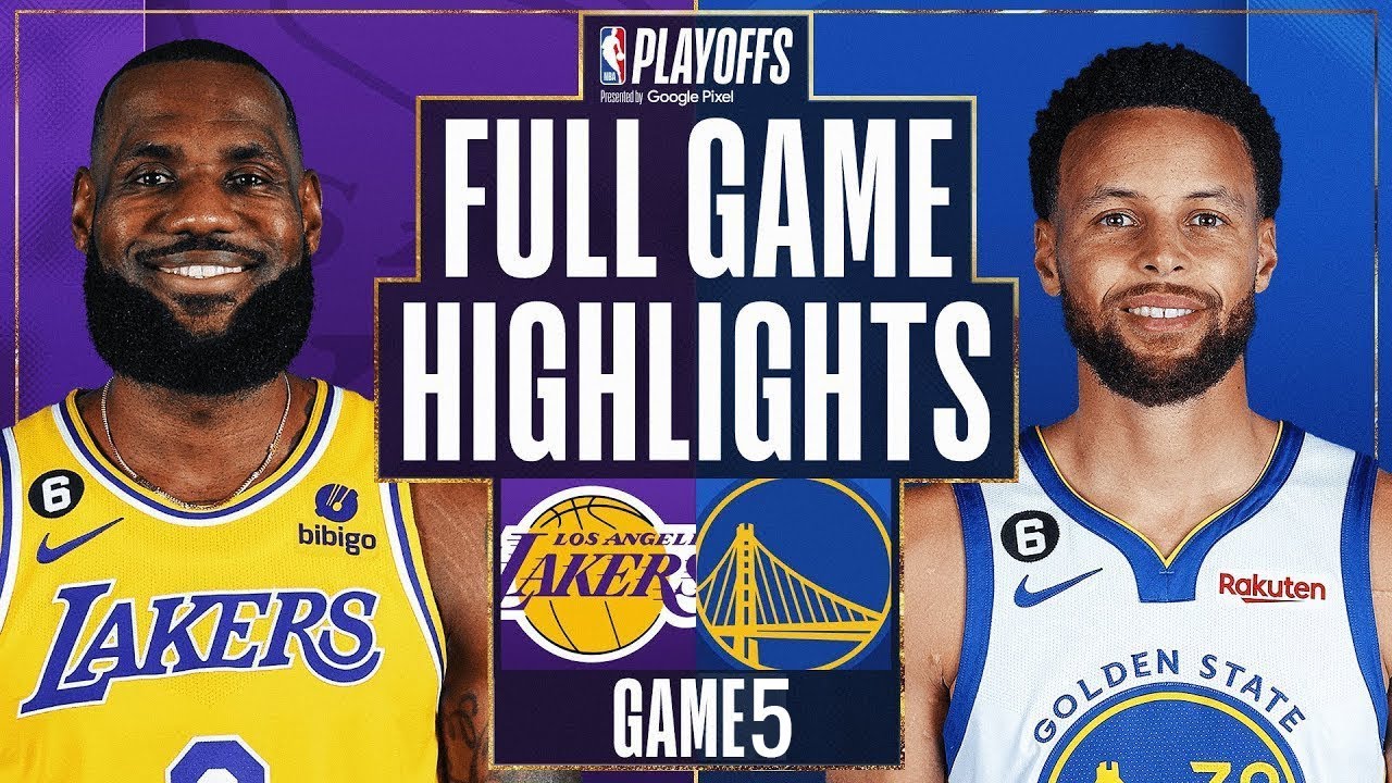 Golden State Warriors vs Los Angeles Lakers Full Game 5 Highlights May 10 NBA Playoff 2023