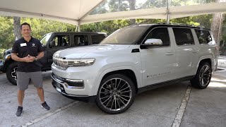 Is the NEW 2021 Jeep Grand Wagoneer a luxury SUV worth the PRICE?