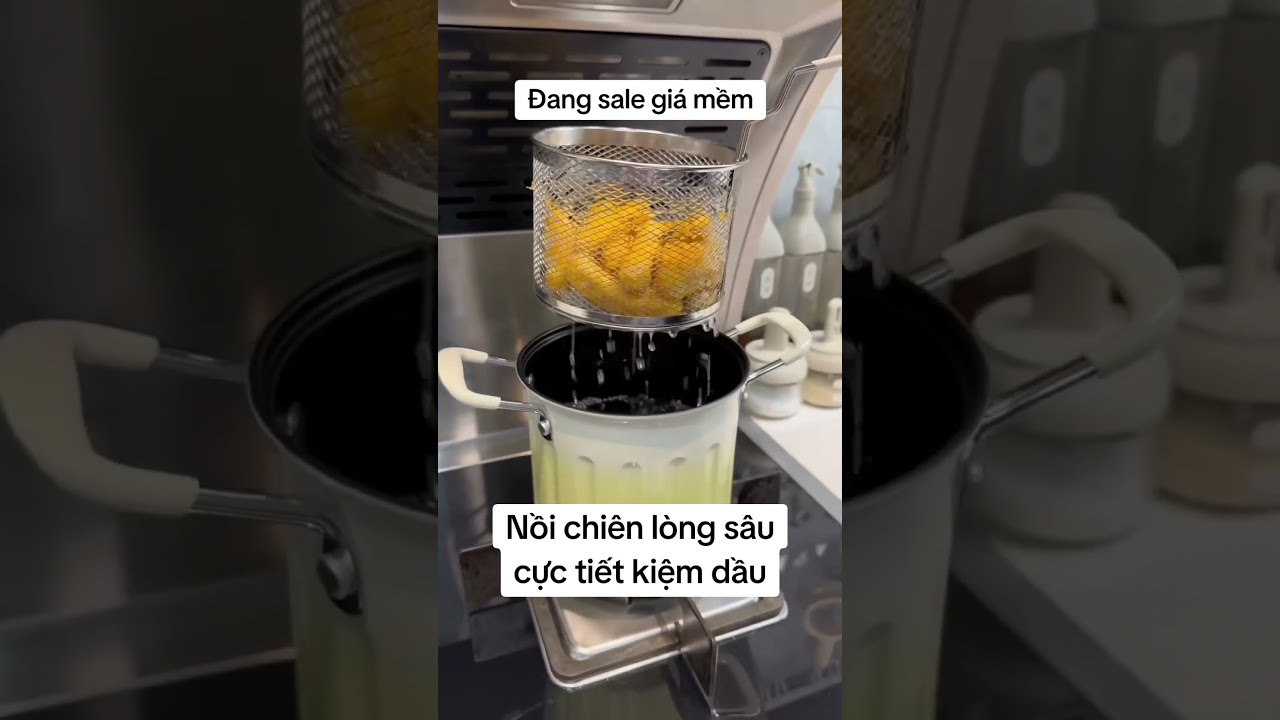 Nồi Chiên Lòng Sâu - Giải Pháp Hoàn Hảo Cho Món Ngon Tại Nhà