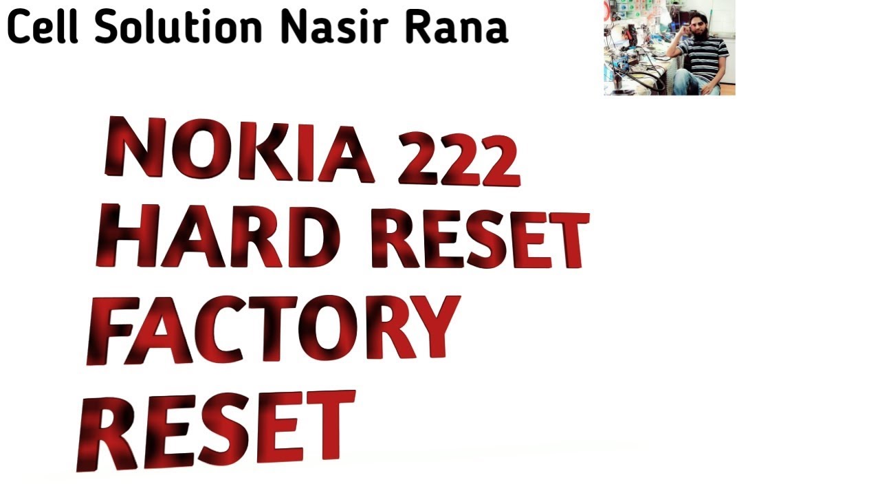 Nokia 222 hard reset with out computer | factory data reset