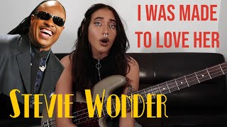 Stevie Wonder - I Was Made to Love Her ( Bass Cover )