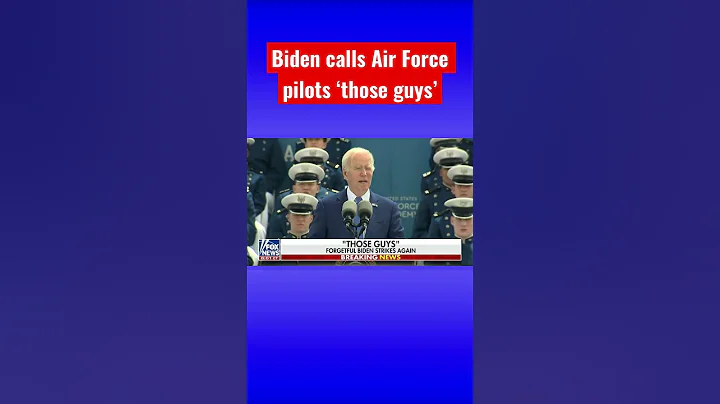 Biden forgets the word ‘pilot’ at Air Force Academy #biden - DayDayNews