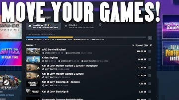 How to Move Steam Games To Another Hard Drive