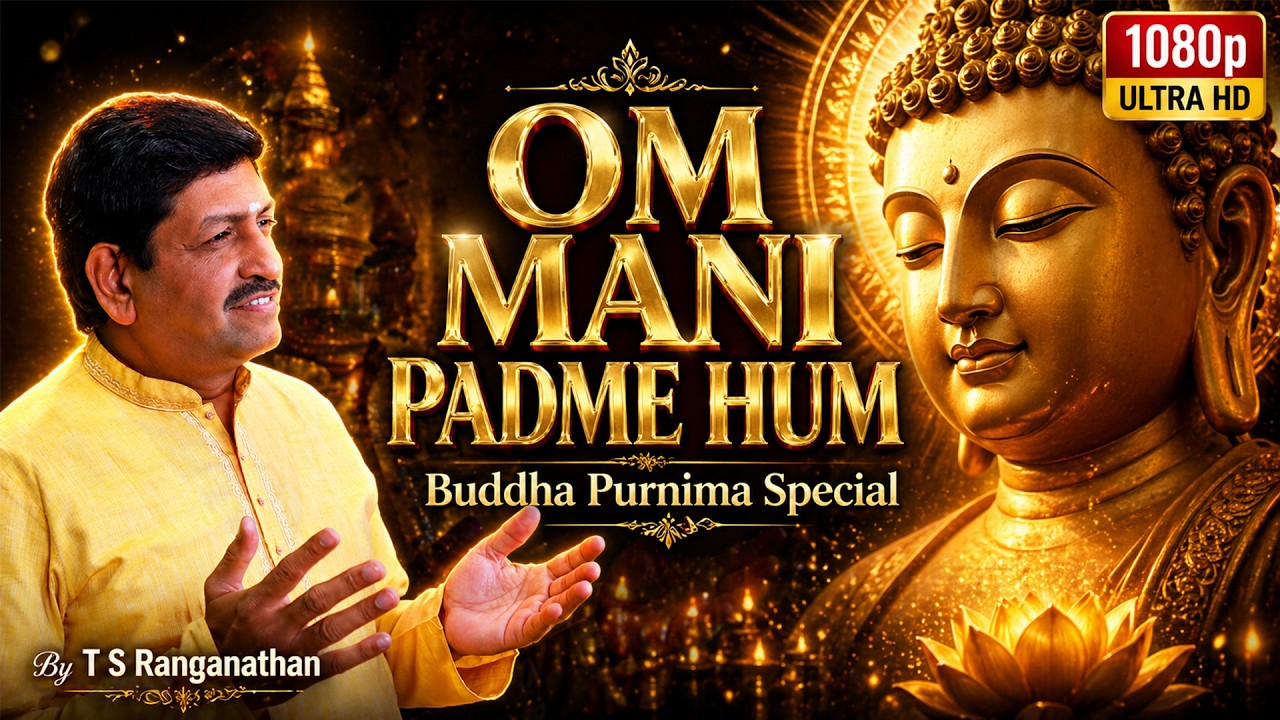 Watch Buddha Purnima Special | Om Mani Padme Hum Chant for Peace & Healing | TS Ranganathan | HD Bhakti on YouTube Watch Buddha Purnima Special | Om Mani Padme Hum Chant for Peace & Healing | TS Ranganathan | HD Bhakti on YouTube