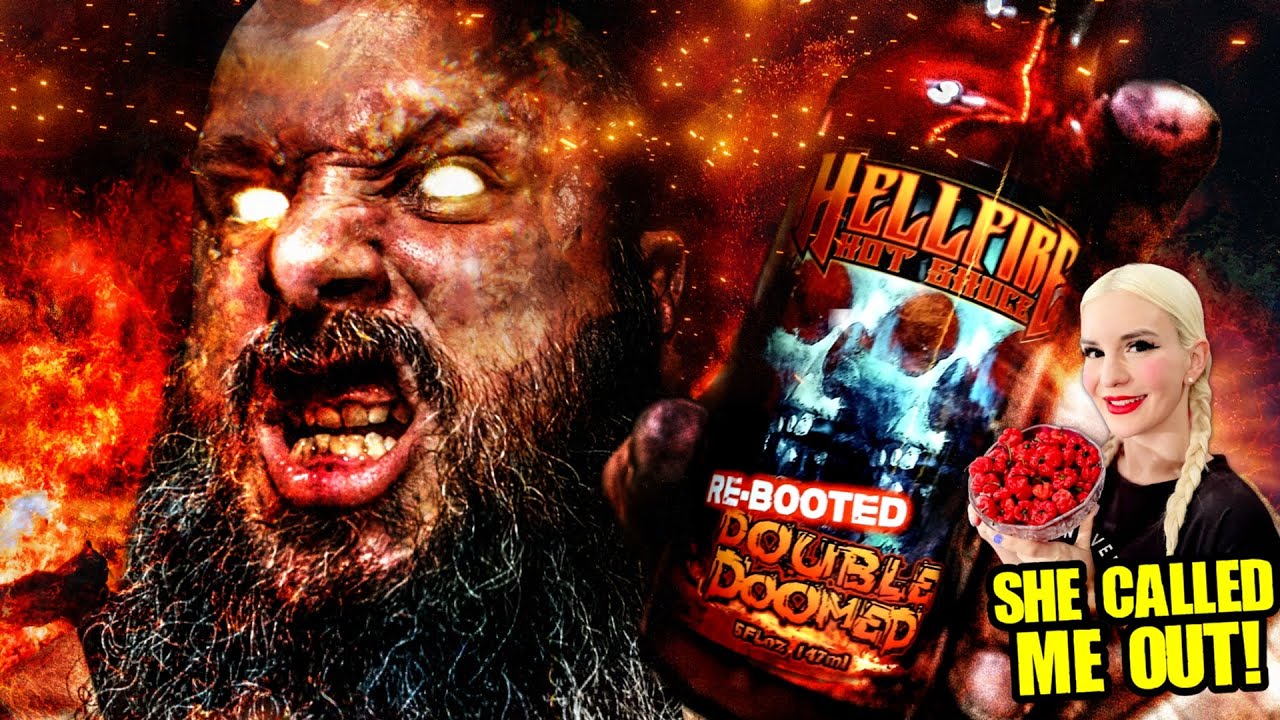 CAN I SURVIVE 10 MINUTES OF HELLFIRE DOUBLE DOOMED REBOOTED HOT SAUCE?