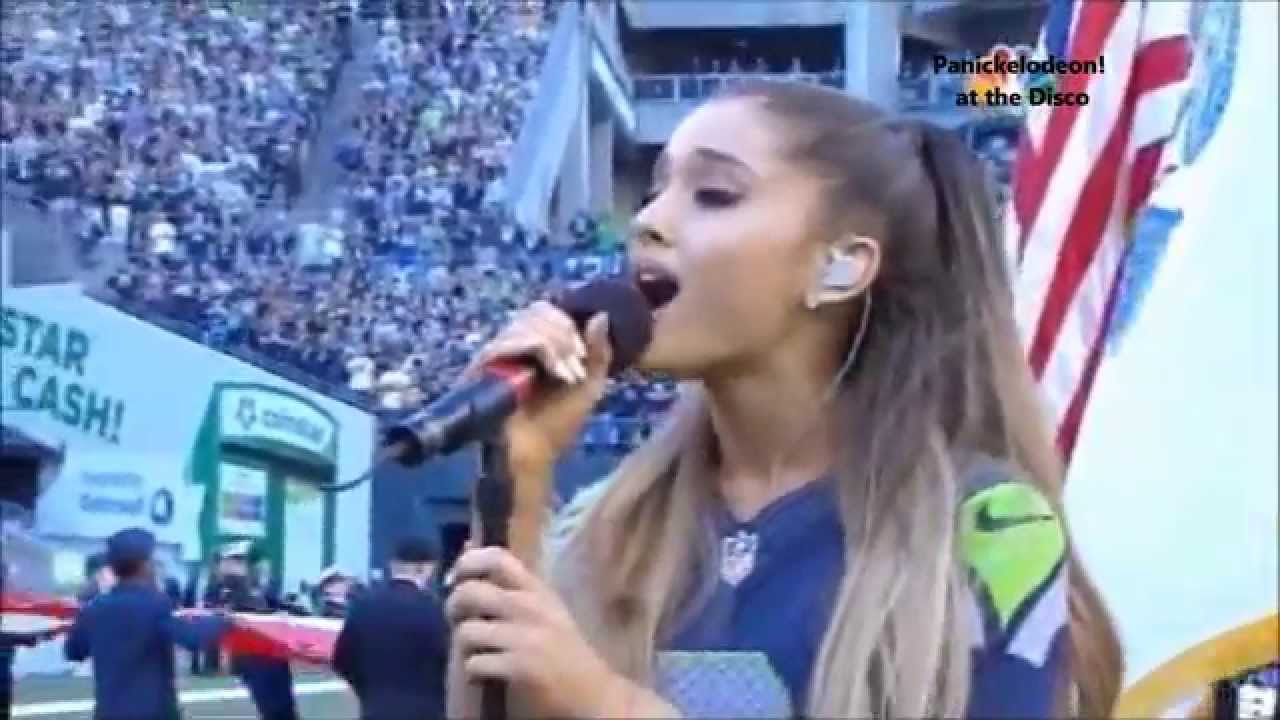 Ariana Grande Sings The National Anthem: Watch