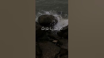 آيات قصيرة 🖤 حالات واتس اب قرآن كريم/ بصوت أحمد العجمي🖤🌿