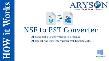 How to Convert NSF to PST File for Outlook using NSF Converter Tool