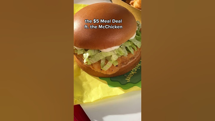 Get the $5 Meal Deal Now