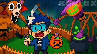 ¡Preparé POCIONES mágicas y pedí DULCE o TRUCO en 99 Noches! | Soy Blue | Halloween 🍬🎃