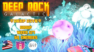 Deep Rock Galactic — Group Deep Dive 5x Enemies Mod [Week 127] (Meek Carcass) Dense Biozone
