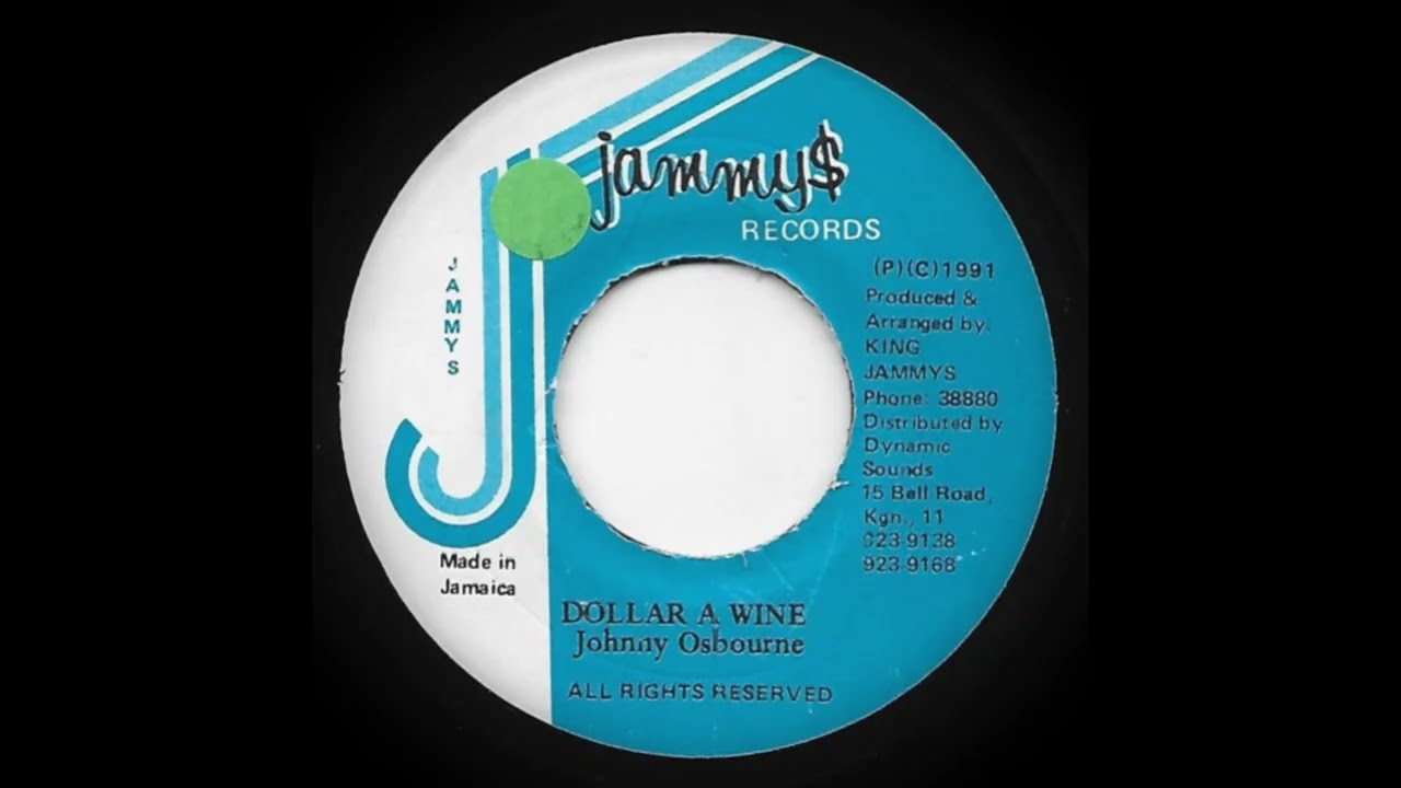 Johnny Osbourne - Dollar A Wine (Jammy's) - YouTube