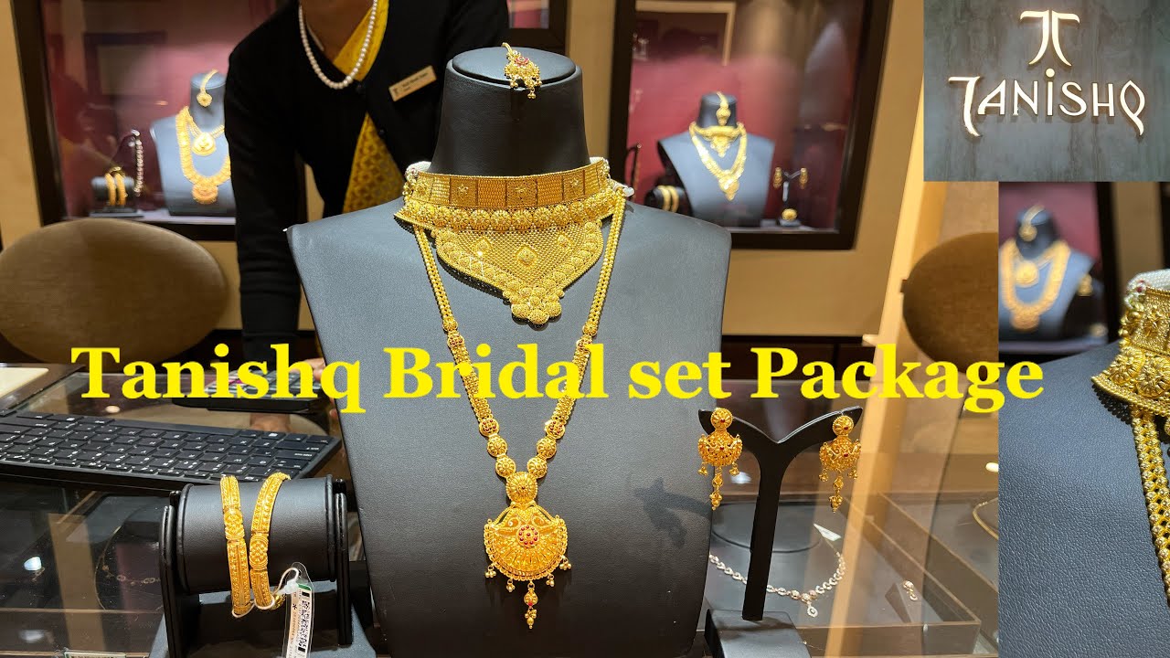 Tanishq Bridal sets | Bridal set - short necklace & long necklace ...