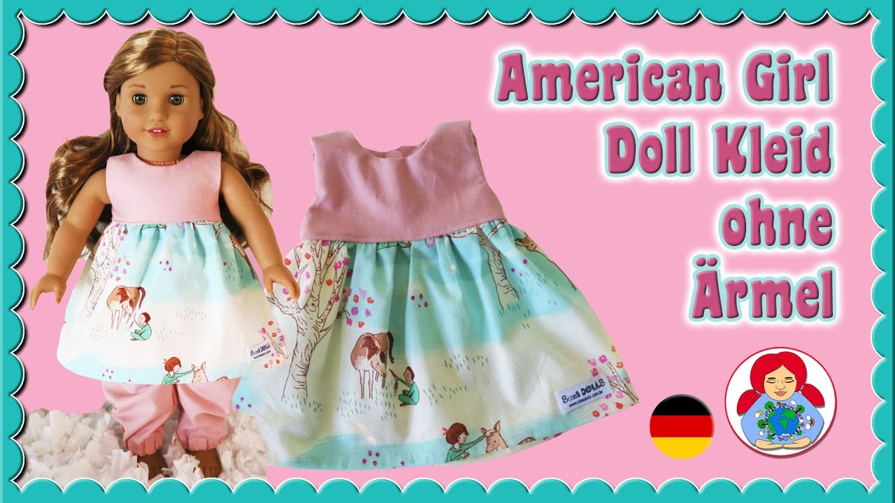 Diy Puppenkleid Oberteil Ohne Armel Selber Nahen Sami Doll Tutorials Youtube