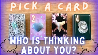 Who is Thinking About You??| PICK A CARD InDepth Timeless Tarot Reading✨