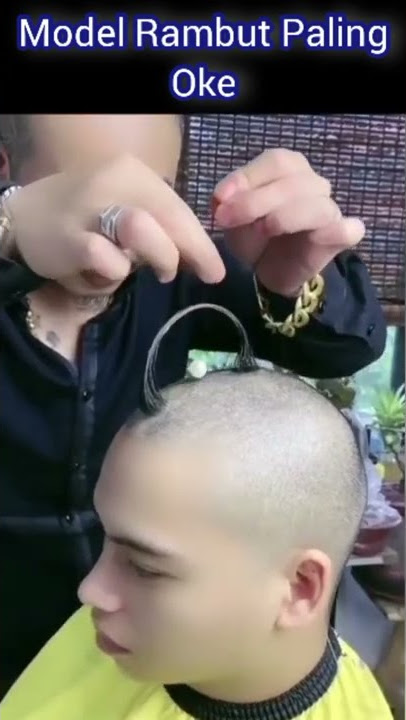 gaya rambut paling gokil #shorts #cukur