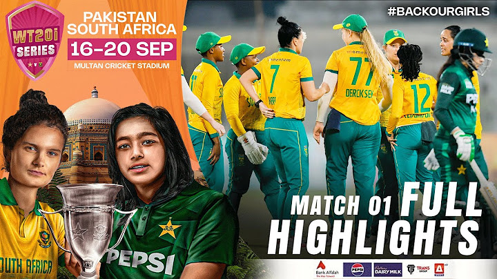 Full Highlights | Pakistan Women vs South Africa Women | 1st T20I 2024 | PCB | M3X1A