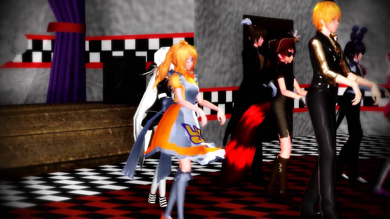 | MMD & FNAF | What Does The Fox Say | 