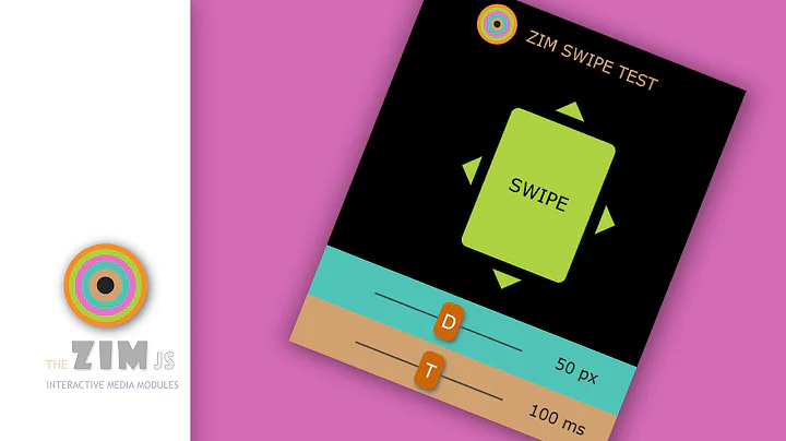 iPhone App with ZIM js and CreateJS throught PhoneGap Build - Swipe Test