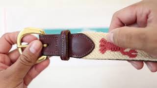 How to Fill out a Finishing Form - Needlepoint Belt