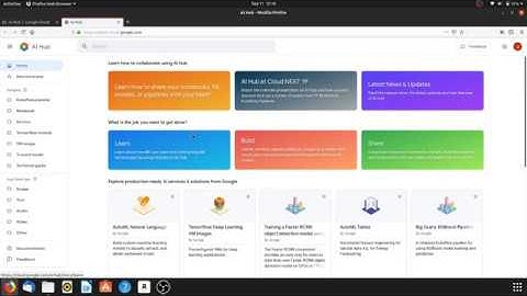 Getting Started tensorflow setup/startup on Google Cloud under 5 mints/Train simple tf model on GCP